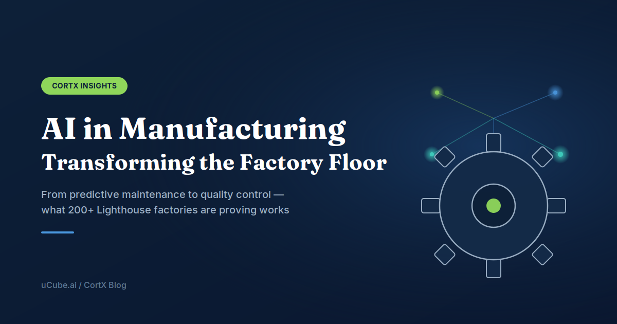 AI in Manufacturing: How Artificial Intelligence Is Transforming the Factory Floor